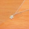 Cadena de Acero Blanco con dije NC1071