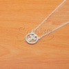 Cadena de Acero Blanco con dije NC1079
