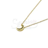 Cadena de Acero con dijes dorado NC926