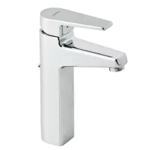 MONOCOMANDO LAVATORIO MEDIO ALTO LINEA KLIP GENEBRE