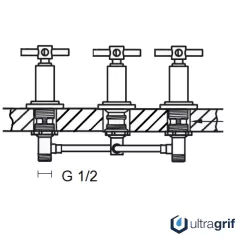 Griferia de Bidet Bimando - Linea Berlin - Ultragrif en internet