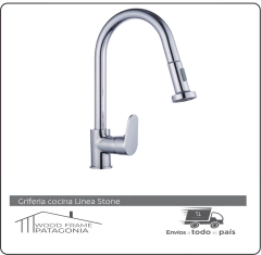 griferia monocomando linea stone 