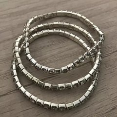 Combo pulseras strass - comprar online