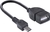 Conversor Vinik OTG - Micro USB para USB Fêmea UFMU-OTG