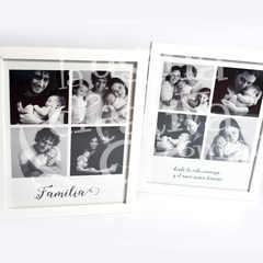 2 CUADRO DE 20X25CM CON FOTO