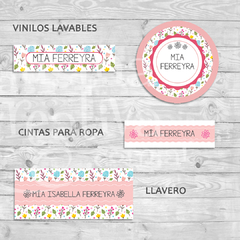 DISEÑO FLORES (VIN58)
