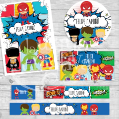 DISEÑO SUPERHEROS (VC169)