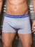Boxer Dufour Art. 12052 Algodón y lycra liso con elástico visible T. S al XXL