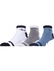 Pack x12 Soquete Dufour Art. 2216 Deportiva puntera con franja