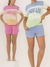 Pijama Lencatex Art. 24709 Dama manga corta y short algodón estampado "dream" T. S al XL - Verano 2024