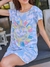 Remeron Emmy Art. 5807 Manga corta algodón estampado batik "happy" - Verano 2023