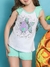 Pijama Georgette Art. 981 Niña manga princesa algodón estampado "sigue tu corazón" T. 4 al 10 - Verano 2024 - comprar online