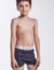 Boxer Kolper Art. 3700 Niño algodón rayado con elástico visible T. 1 al 6 en internet
