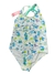 Malla Kiero Art. 4509 Entera niñas estampada "corazones" T. 10 al 14 - Verano 2023 - comprar online