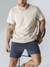 Pijama Tipico Art. 803 Hombre cuello redondo short con bolsillo jersey liso T. S al XXL - Verano 2024 - comprar online