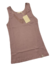 Camiseta Evelina Art. 934 Musculosa cuello V con aplique algodón liso T. 1 al 6 - Verano 2024