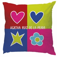 almohadones agatha ruiz y frida kahlo - comprar online