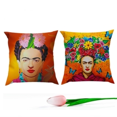 almohadones agatha ruiz y frida kahlo