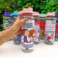 BOTELLA CANTIMPLORA PLASTICA DISEÑO