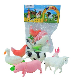 SET DE ANIMALES GREEN FARM