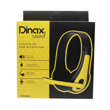AURICULAR DINAX SOUND AMARILLO / BL Y NG