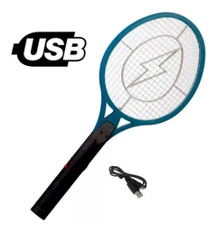 PALETA MATA MOSCAS RECARGABLE USB