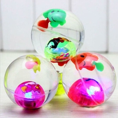 PELOTA DE REBOTE CON LUZ