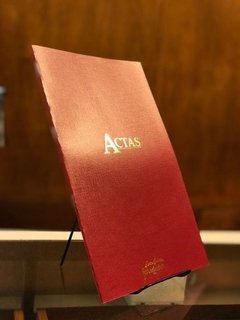 Libro Actas Tapa Flexible 40 Paginas.