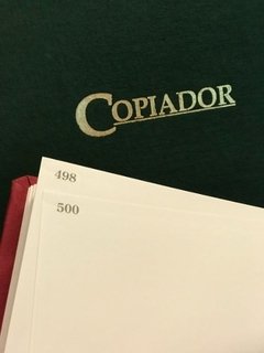 Libro Copiador Oficio 27x36 500 Páginas - Librería Comercial Fernández SRL