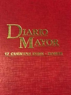 Diario Mayor 17 Cuentas Debe-haber 199 Folios - comprar online