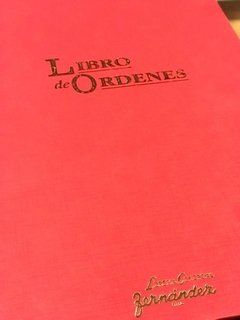 Libro De Ordenes Flexible - comprar online