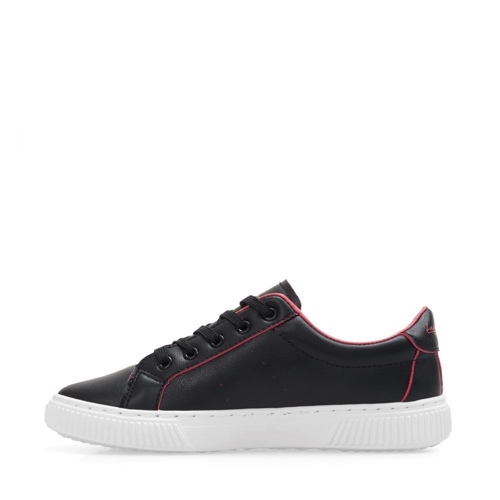 lucia negra con rojo zapatillas lady stork