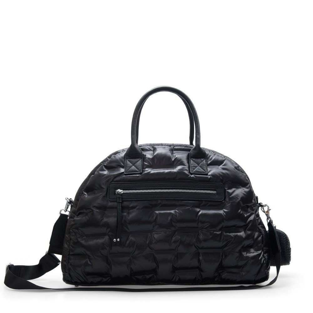 mery bolso matelaseado lady stork negro - Las Weimann