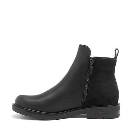 ramona negras botas bajas lady stork - Las Weimann