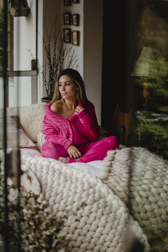 Pijama feminino inverno fleece - comprar online