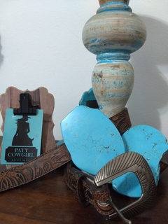 Cinto Pedras Turquoise - PATY COWGIRL BOOTIQUE