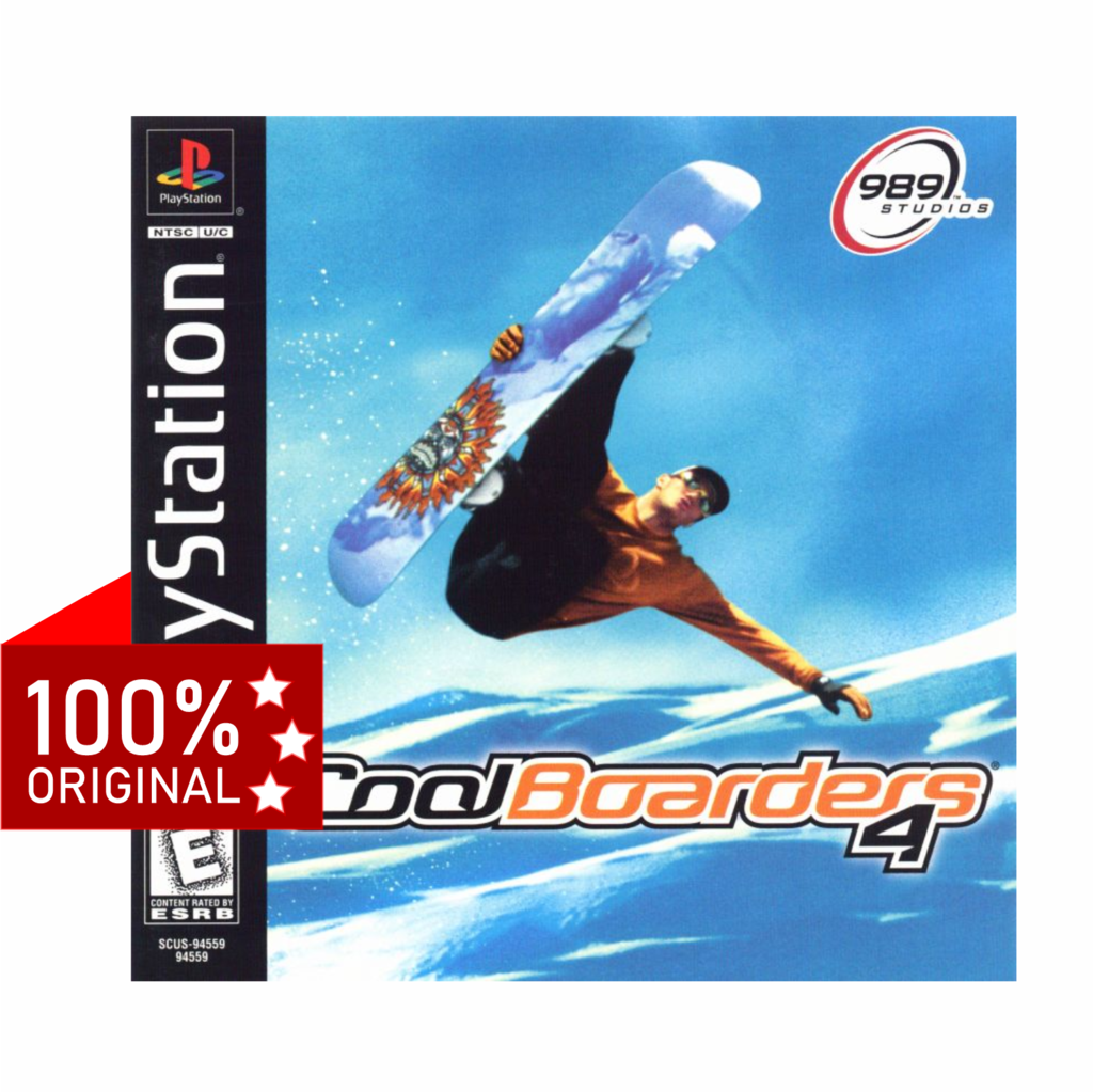 Cool Boarders 4 Sur Playstation PS1 Et PS2 - Bon état - Jeu De Snowboard