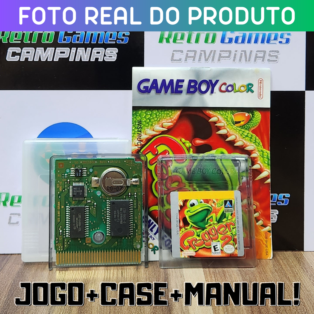 FROGGER 2 GAME BOY COLOR