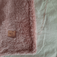 Mantas de Corderito Rosa - comprar online