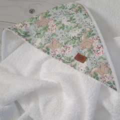 Toalla con capucha Bunny