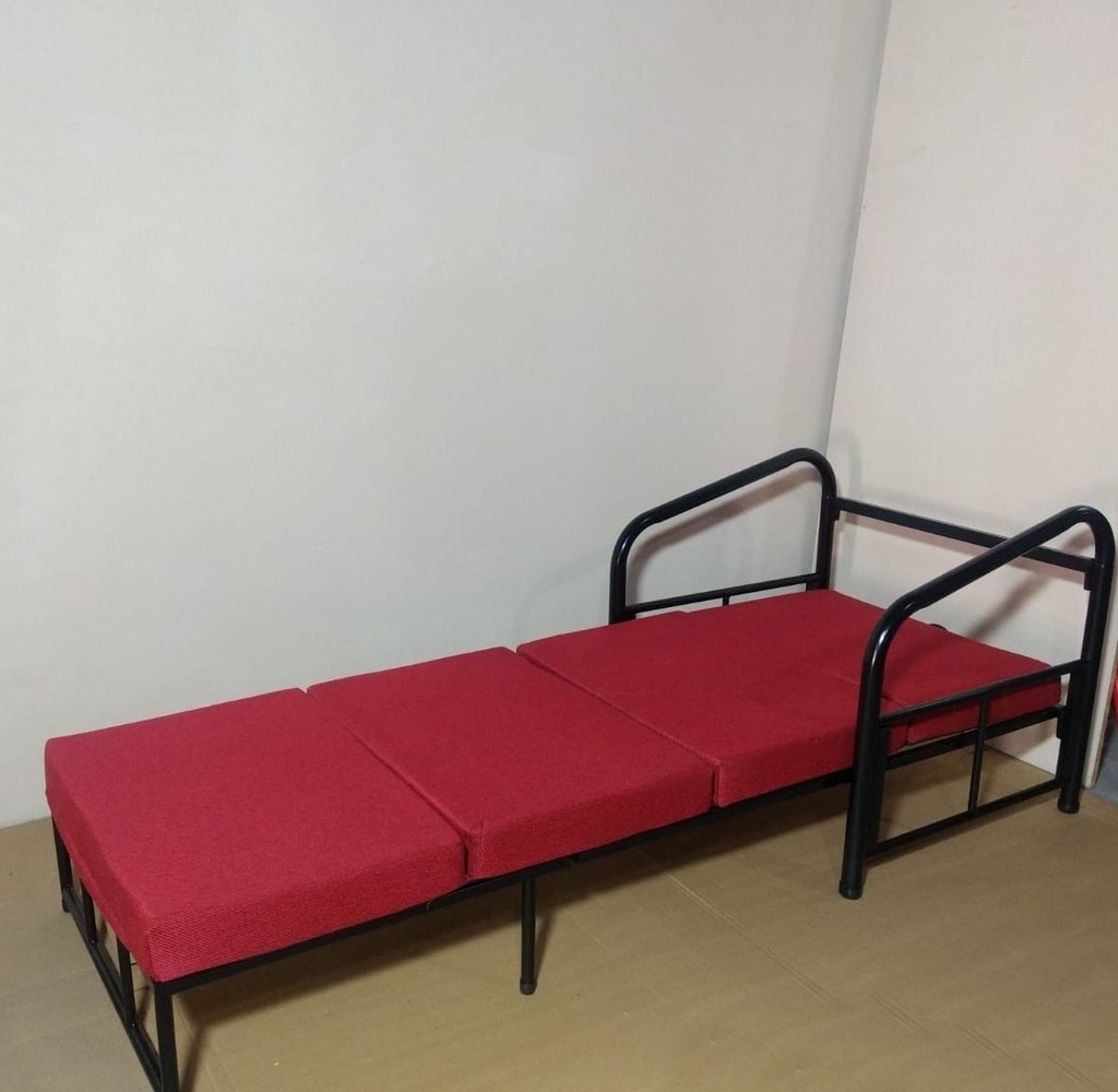 cliente Incompatible techo Sofá cama de 1 plaza de caño - San Marin Muebles