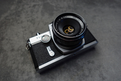 Ricoh Singlex TLS con Rikenon 55 mm f 2,8 - Oeste Analogico