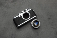 Leica IIIf con optica Summitar 5cm f2 en internet
