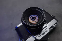 Konica Autoreflex T3 con Hexanon 50mm f1,7