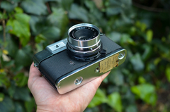 Yashica J | Filtro UV y estuche original en internet