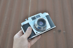 Agfa Silette con óptica Agfa Apotar 45 mm f 2,8