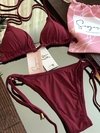Biquíni Cortininha Marsala