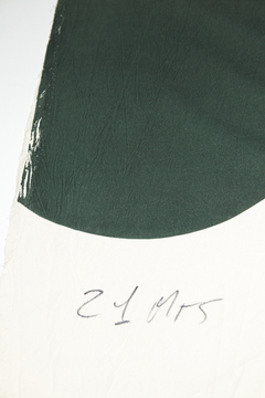 CIRCULOS Ø45 VERDE / TUSOR CRUDO - comprar online