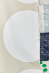 CIRCULOS Ø70 BLANCO / TUSOR CRUDO