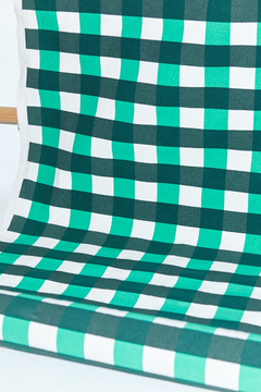 CUADRILLE VERDE + VERDE / TUSOR CRUDO
